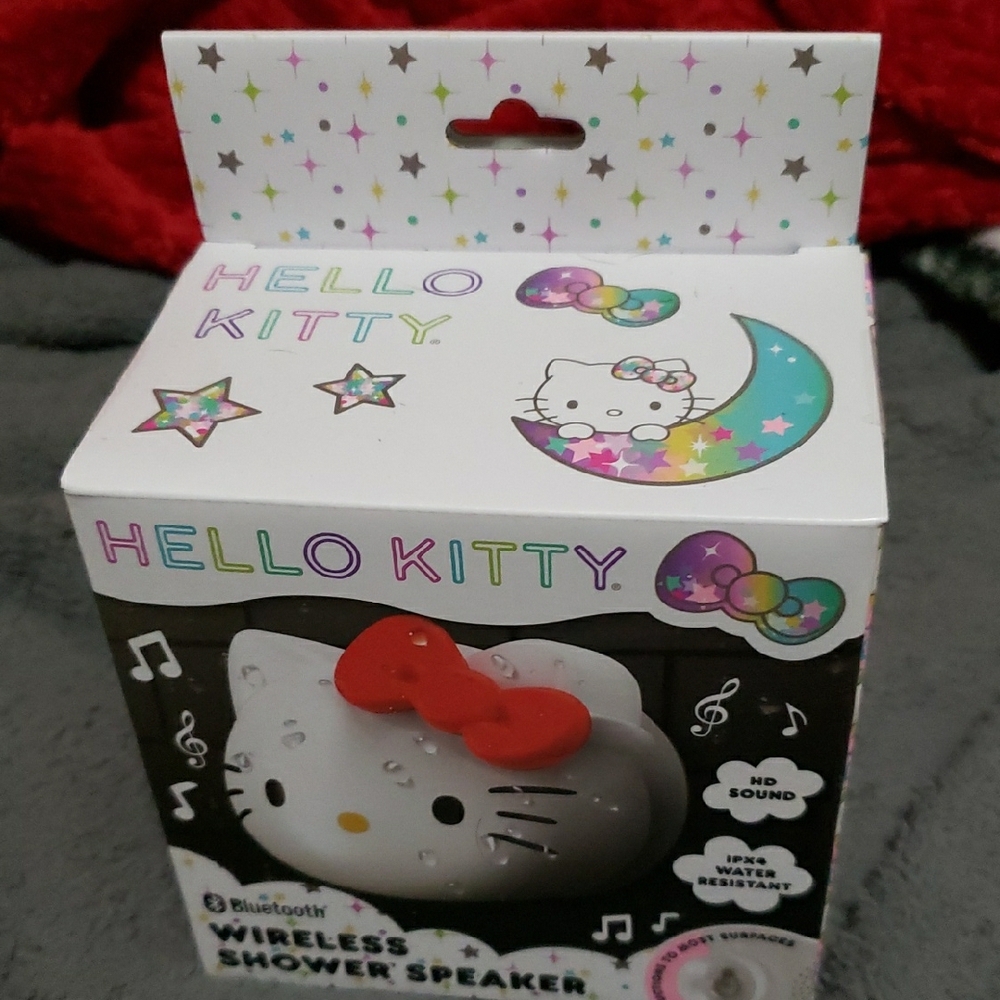 Hello Kitty Bluetooth Speaker with Red Bow. Great For Shower - Picture 5 of 5